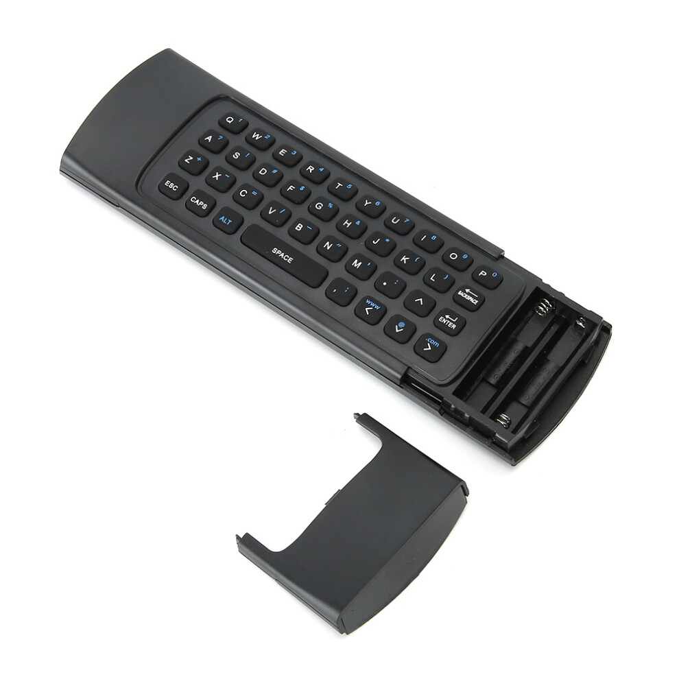 2.4G Wireless Motion Sensing Air Mouse & Keyboard Remote For Computer Black 5091361489363