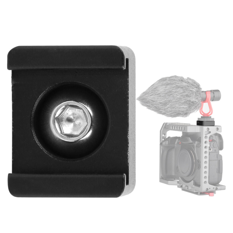 Cold Shoe Adapter Base For Dslr With Quick Release Expansion Fixed Accessories 7611361493733