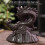 Ceramic Dragon Backflow Incense Burner Handcrafted Home Decor 10