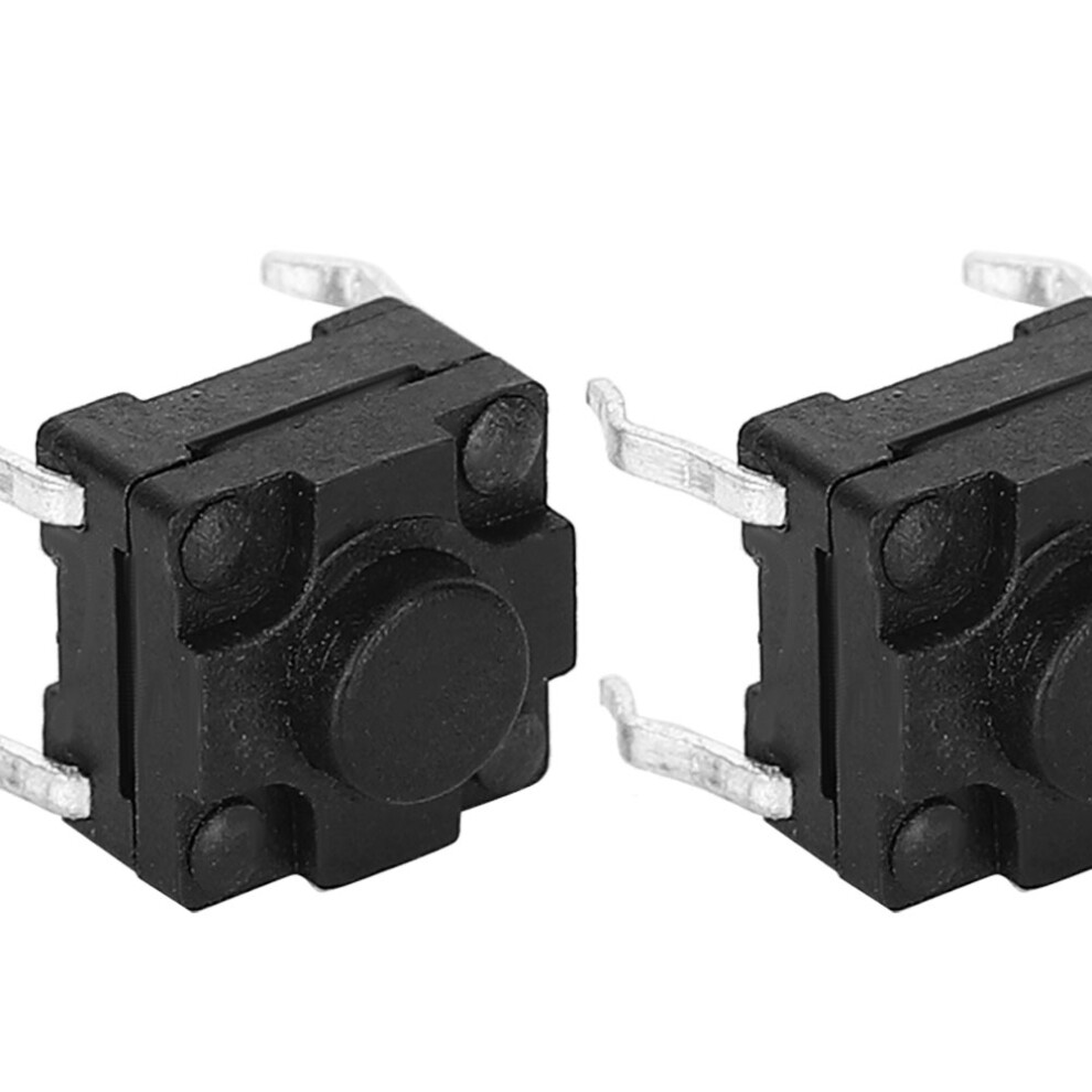 100Pcs Waterproof 6X6x5mm Tactile Push Button Switch For Electronics Light 9421361497406