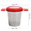 Teesieb, loser Tee, feinmaschiger Filter mit 13