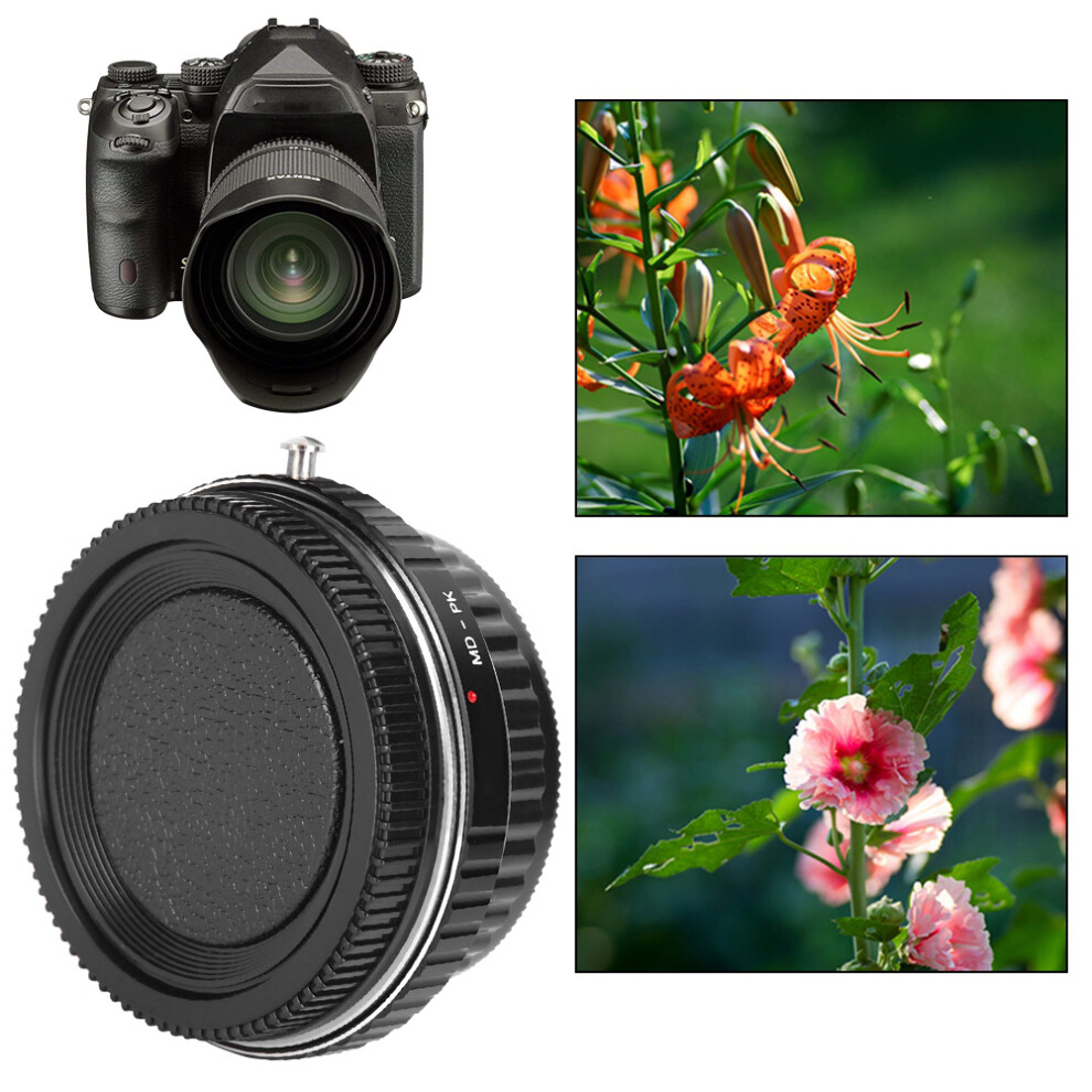 Fikaz Md-Pk Lens Adapter Ring For Minolta Md To Pentax K Mount, Aluminium 97G 7901361499164