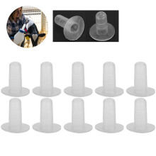 10Pcs Calf Milk Nipple Silicone Pacifier for Healthy Growth Easy Clean