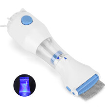 Pets Electric Lice Comb Cleaner for Cats & Dogs, 23cm, Plastic