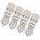 4 Stück Edelstahl 2-**Touch** Gerade Bulkhead-Anschlüsse Ф10x6,5 1