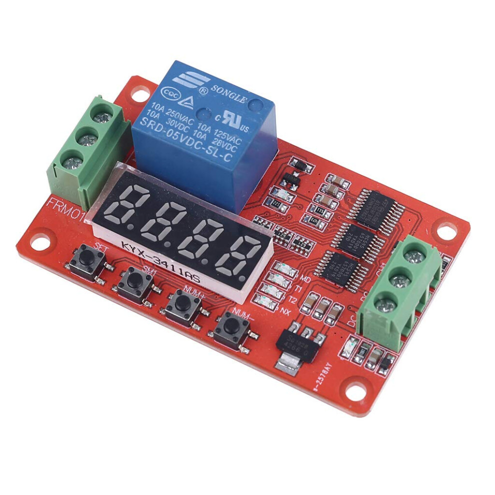 Frm01 For Dc 5/12/24V 1 Channel Multifunction Relay Module Loop Delay Timer Swit 5V 9067246733360
