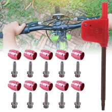 Schnell-Installations-Olivenkopf für SRAM Stealth-A-Majig Bremsöl-Schlauch, Edelstahl & Aluminium, 5,0x2,0 mm