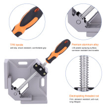 Single Handle 90 Aluminum Alloy Right Angle Clamp, 70mm Opening