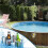(gray) 2 Pack Plastic Pool Cup Holders,Multifunctional Pool Drink Holder 5