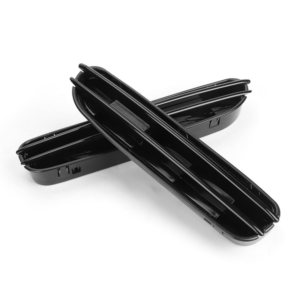 Fender Grille Vents 2Pcs For E60 E61 M5 2006Â2010 Stylish Glossy Finish Black 4971361509753