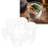 6 Stück 100 ml Kaffeetasse, transparent, 12