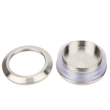Stainless Steel Round Handle for Glass Sliding Shower Door Knob 2-Pack
