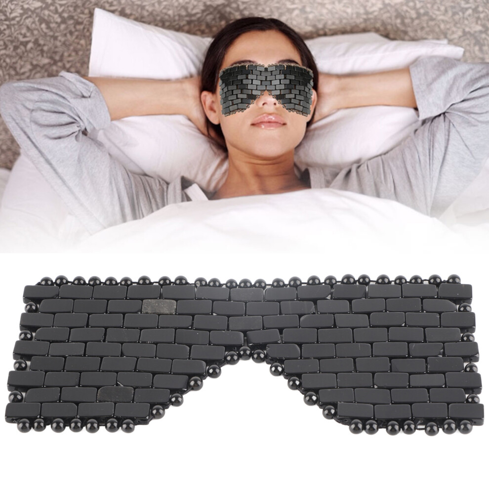Jade Stone Eye Mask for Cold Therapy - Reduce Puffy Eyes & Relax