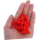 200pcs Plastic Dart Tips Soft Dart Heads Thread Plastic Tip Accessories Needles Red 3