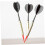200pcs Plastic Dart Tips Soft Dart Heads Thread Plastic Tip Accessories Needles Red 5