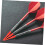 200pcs Plastic Dart Tips Soft Dart Heads Thread Plastic Tip Accessories Needles Red 4