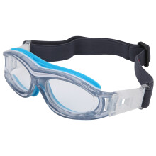 Atmungsaktive Kinderschutzbrille für Volleyball und Basketball, Blau