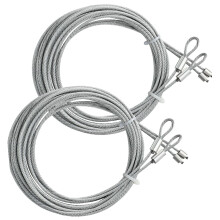 Set of 4 Galvanized Garage Door Cables 13Feet Long Cable for