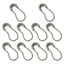 Replacement Zipper Pulls Tab 10pcs Sliders Pull Tab-Green