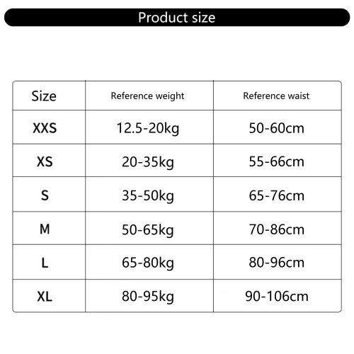 3D Hip Pad Sport Hip Protector Adjustable Button Pad for Kid-XL 2