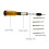 Multifunction Push Pull Ratchet Screwdriver Set Spirals Ratchet 7
