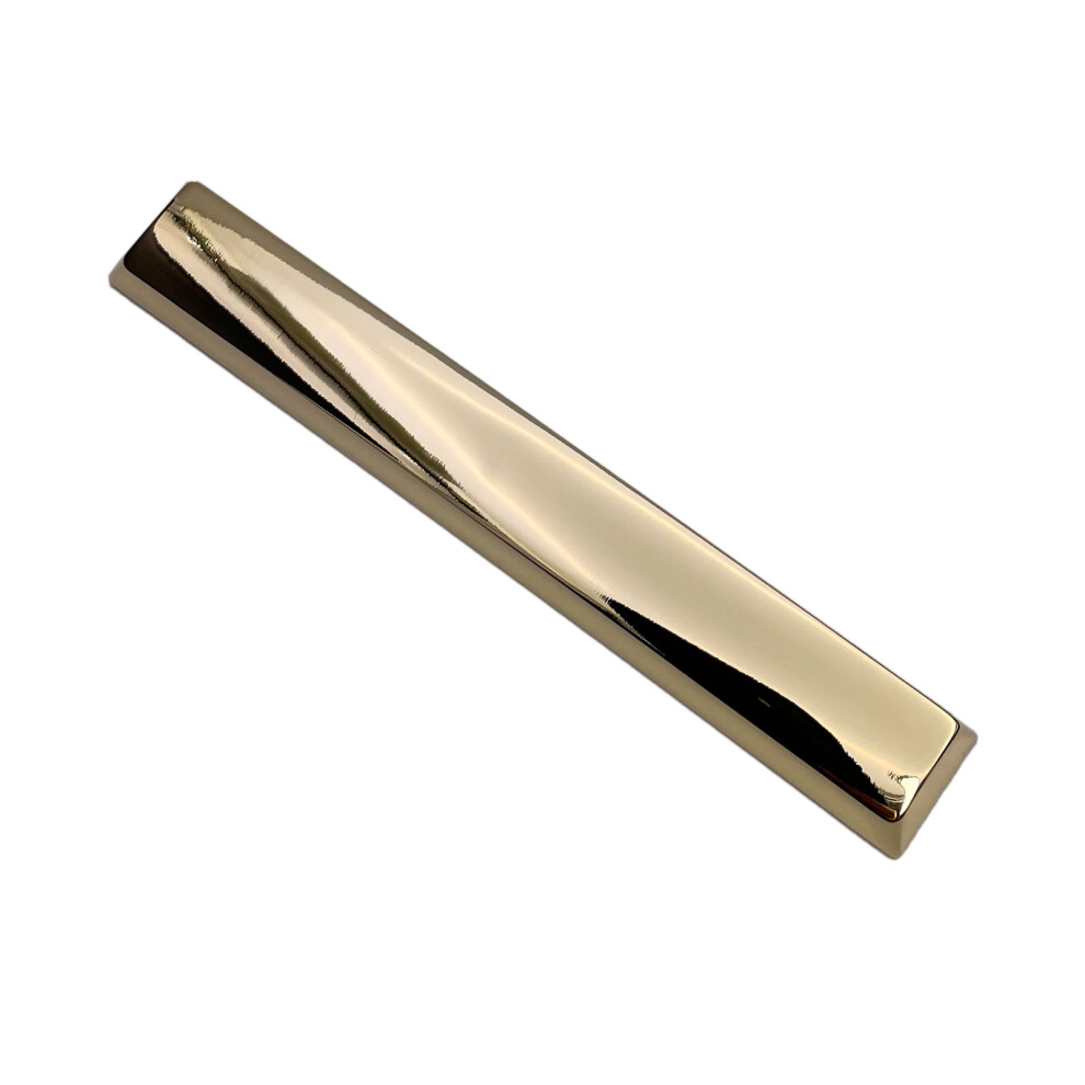 Metal Keycap Zinc Alloy 6.25U Spacebar Keycap Offering For- Gold 7704000148344
