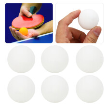 6Pcs Table Tennis Balls Set 40mm ABS Plastic White/Yellow