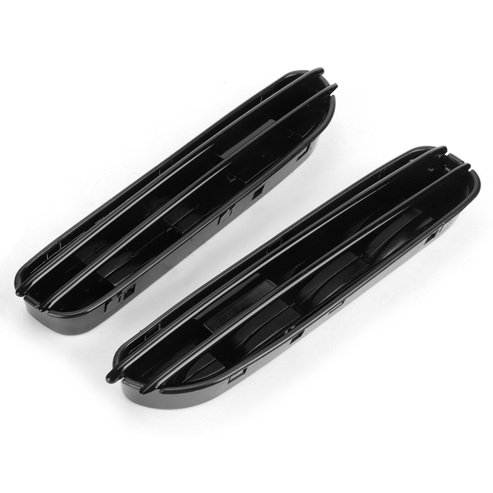 Bmw E60 E61 M5 2006Â2010 Fender Grilles 2Pcs Glossy Air Vents Black 3311361516817