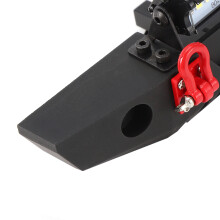 Front Bumper with 18 LED Lights for 1/10 RC Crawler 84mm Black