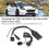 AUX-In Bluetooth Cable for Ford Focus 6000CD with Microphone Handsfree Calling 10