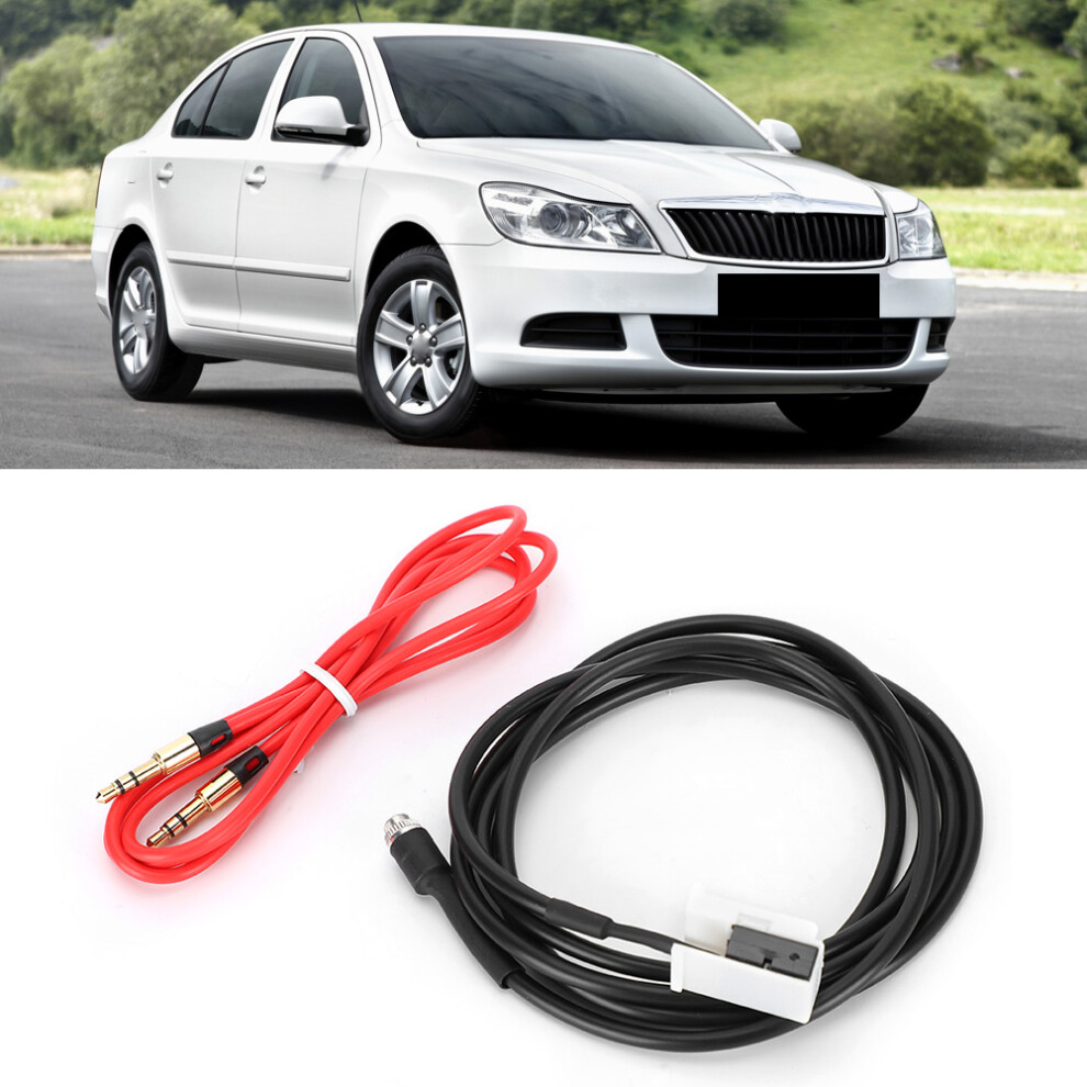 Aux Audio Bluetooth Car Adapter Cable 3.5Mm For Octavia Rcd510/310 7891361518609