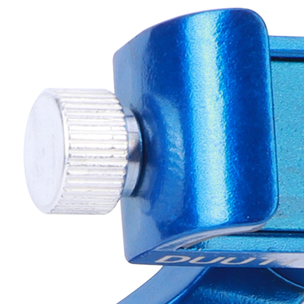 Aluminum Alloy Motorcycle Phone Holder Shockproof Bike Handlebar Mount Blue 3371361520009