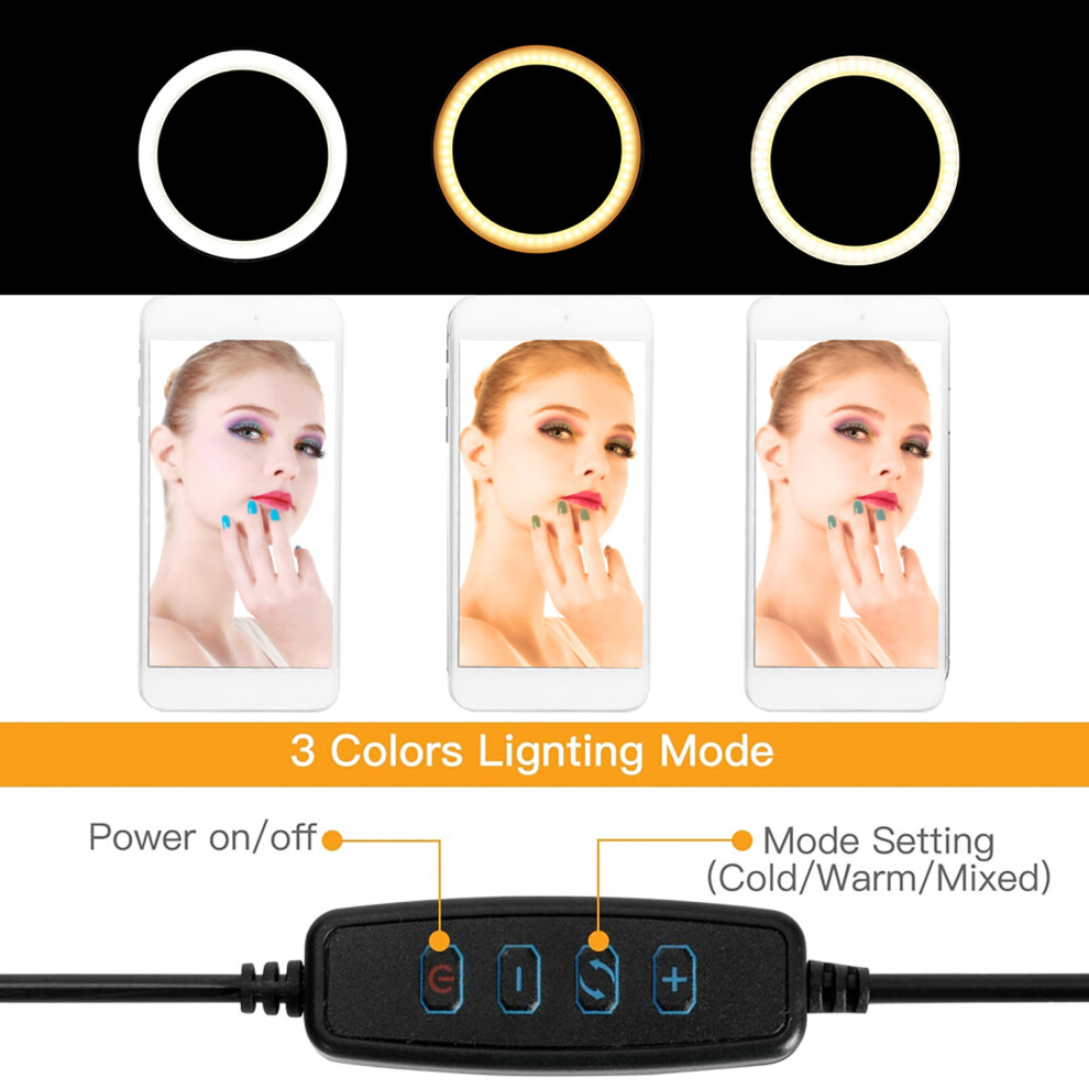 Led Ring 6'' Dimmable Fill With Ball Head For Vlog & Live Studio Light 8721361519964