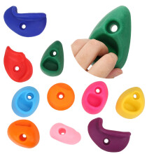 10 Stück Mehrfarbige Große Klettergriffe Für Outdoor-Kletterwände (M)