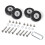 4 Pieces Quiet Travel Suitcase Wheels Universal-34model 1