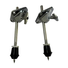 (18.5cm) 2 Pieces Bass Drum Legs Drum Support Stands Drum Accessories Bracket Anti Skid Drum Stands Legs for Percussion Instruments
