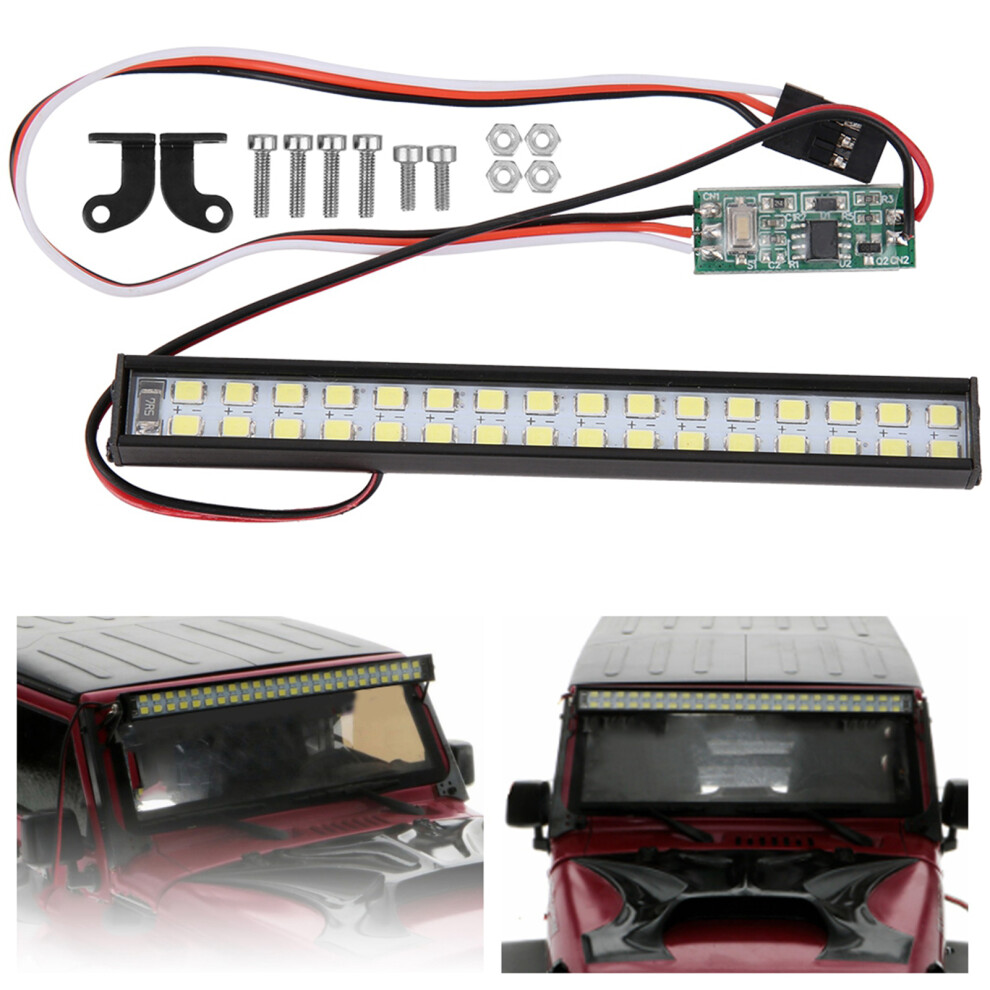 32Pcs Universal Led Rc Car Roof Strip 100Mm Decorative Bar Light 7891361522019