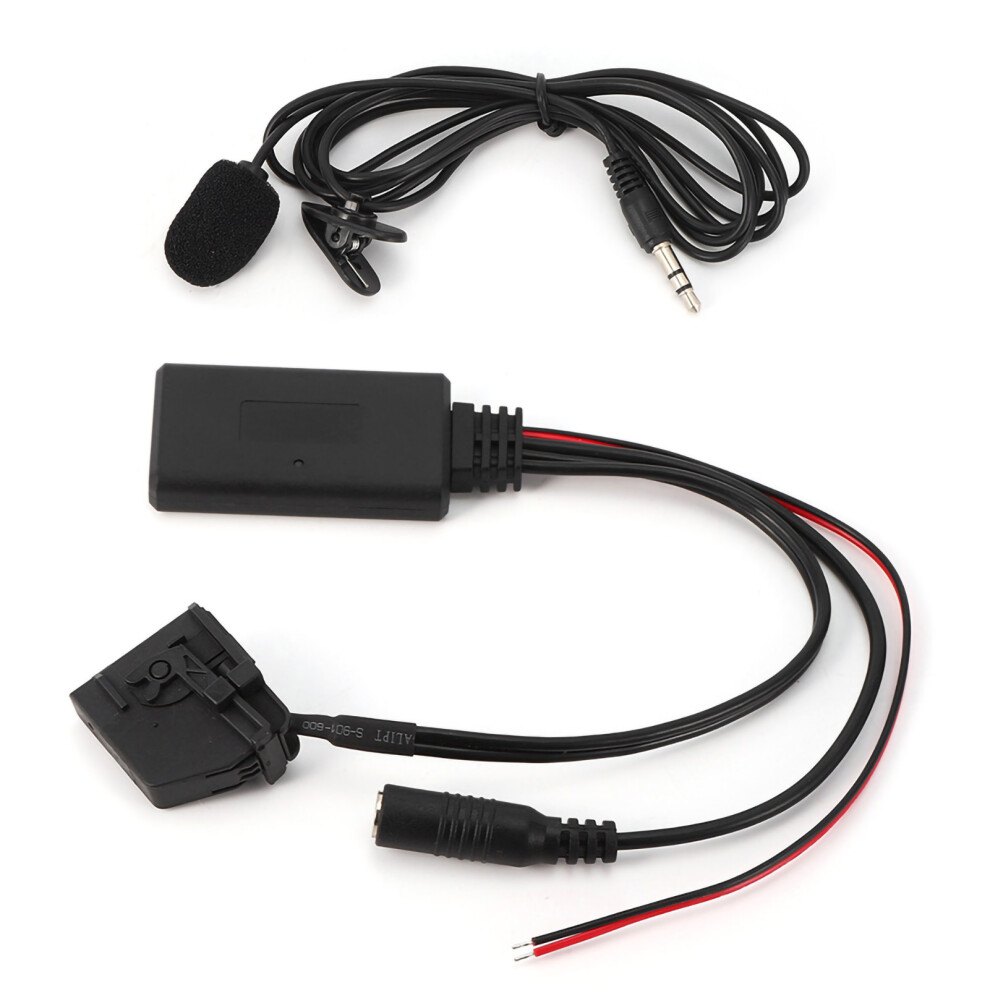 Bluetooth Aux Cable Car Microphone Fit For Benz W203 W211 With 18Pin Plug 7611361523102