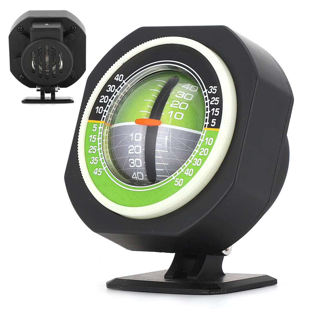 Universal Car Inclinometer With Led Adjustable Slope Angle Meter Balancer Light 9311361523536