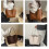 Contemporary Large Shoulder Bag Lightweight Underarm-White 5