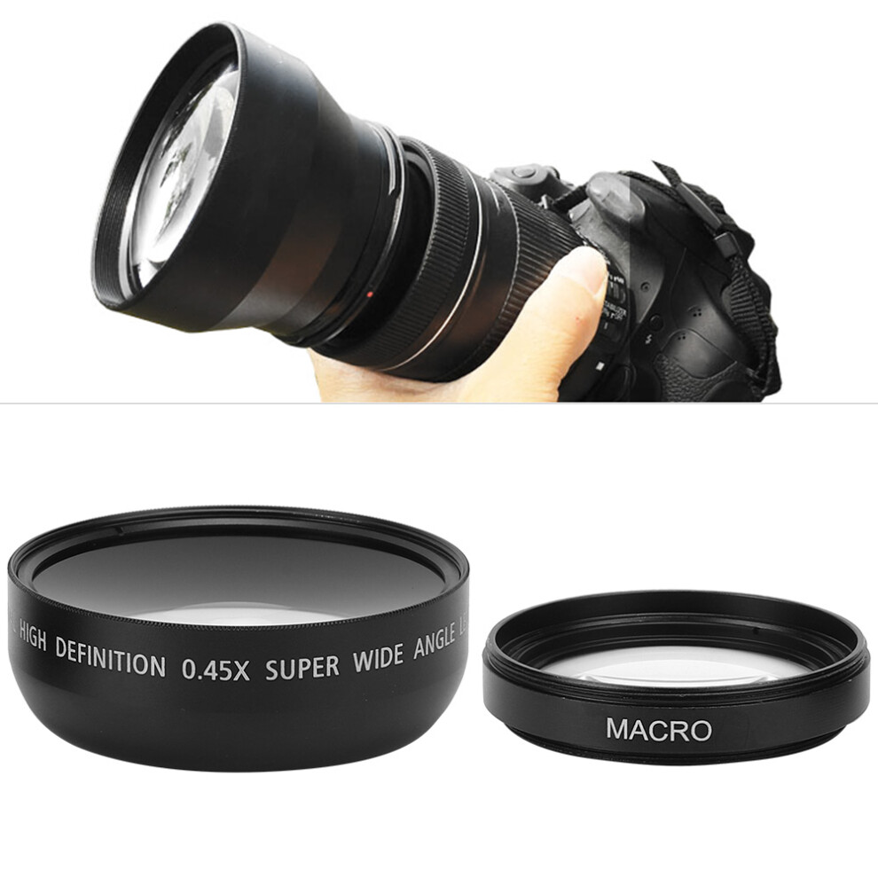 49Mm Wide Angle Macro Lens Jsr-1155 0.45X For Photography High-Quality Glass 4991361524860