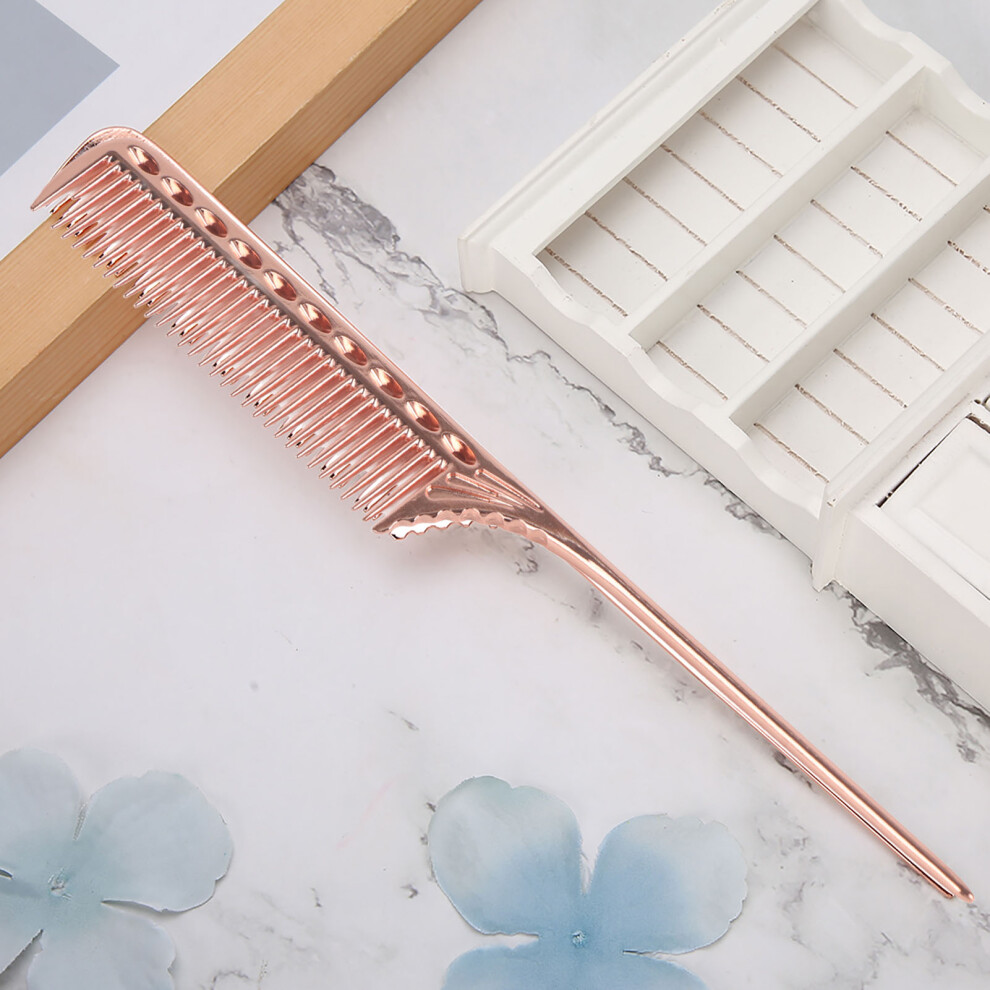 Durable Rose Gold Barber Comb - Easy Detangling & Styling