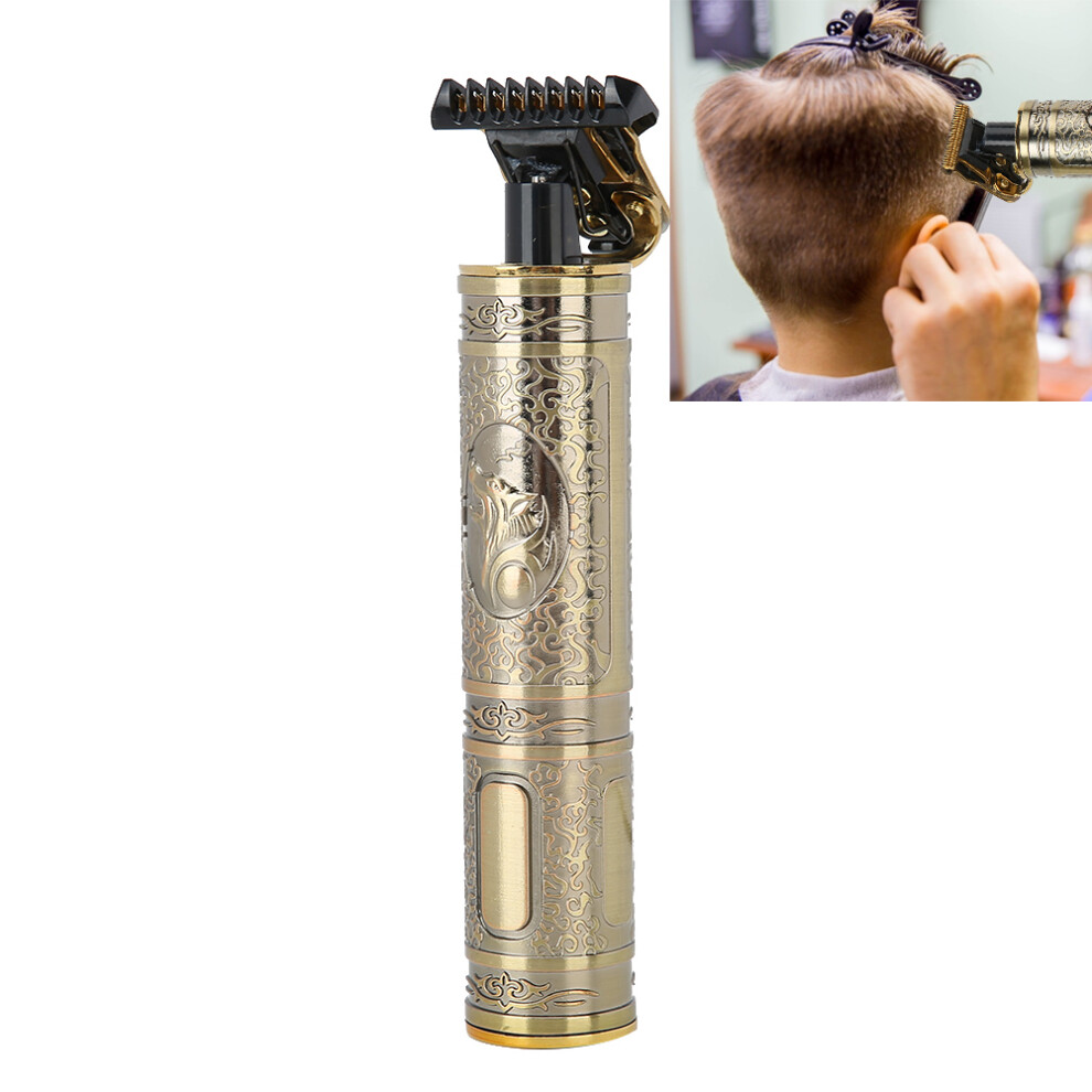 Vintage USB Hair Clipper T2/T5 1200mAh Battery Electric Trimmer