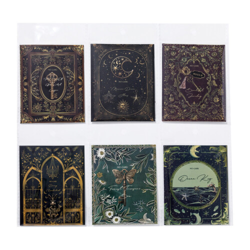 Retro Key Shape Decorative Sticker Repositionable Adhesive-2 1