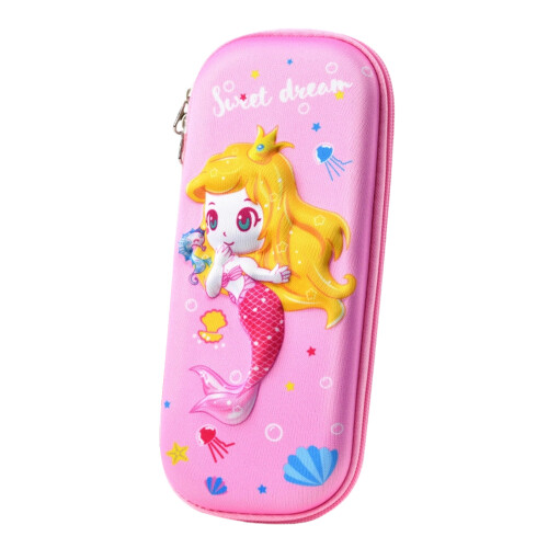 Pencil Case Desktop Accessory Reusable Stationeries Storage-3
