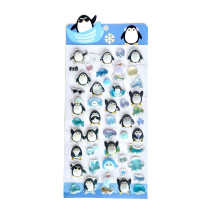 Sparkling User Friendly Sticker for Kids Creative Art-Blue