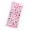 Reusable Sparkling Cartoon Sticker Safe Plastic Texture-pink. 1