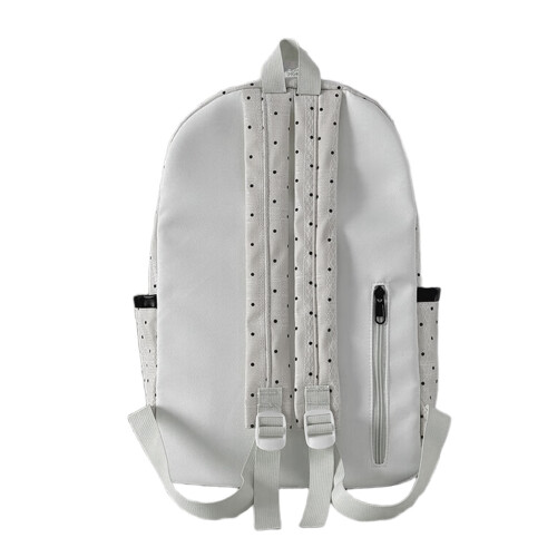 Simple Backpacks Laptop Daypack Work Commuters Bag 2025-White