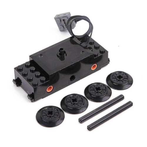 4pcs Technic Power Functions Battery Box Train Motor Receiver Remote Bundle Lot-yujia 1