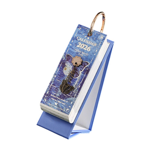 2026 Calendar Creative Desktop Decoration-starlight butterfly